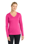 Sport-Tek ®  Women's Long Sleeve PosiCharge ®  Competitor™ V-Neck Tee. LST353LS - Sport-Tek LST353LS