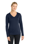 Sport-Tek ®  Women's Long Sleeve PosiCharge ®  Competitor™ V-Neck Tee. LST353LS - Sport-Tek LST353LS