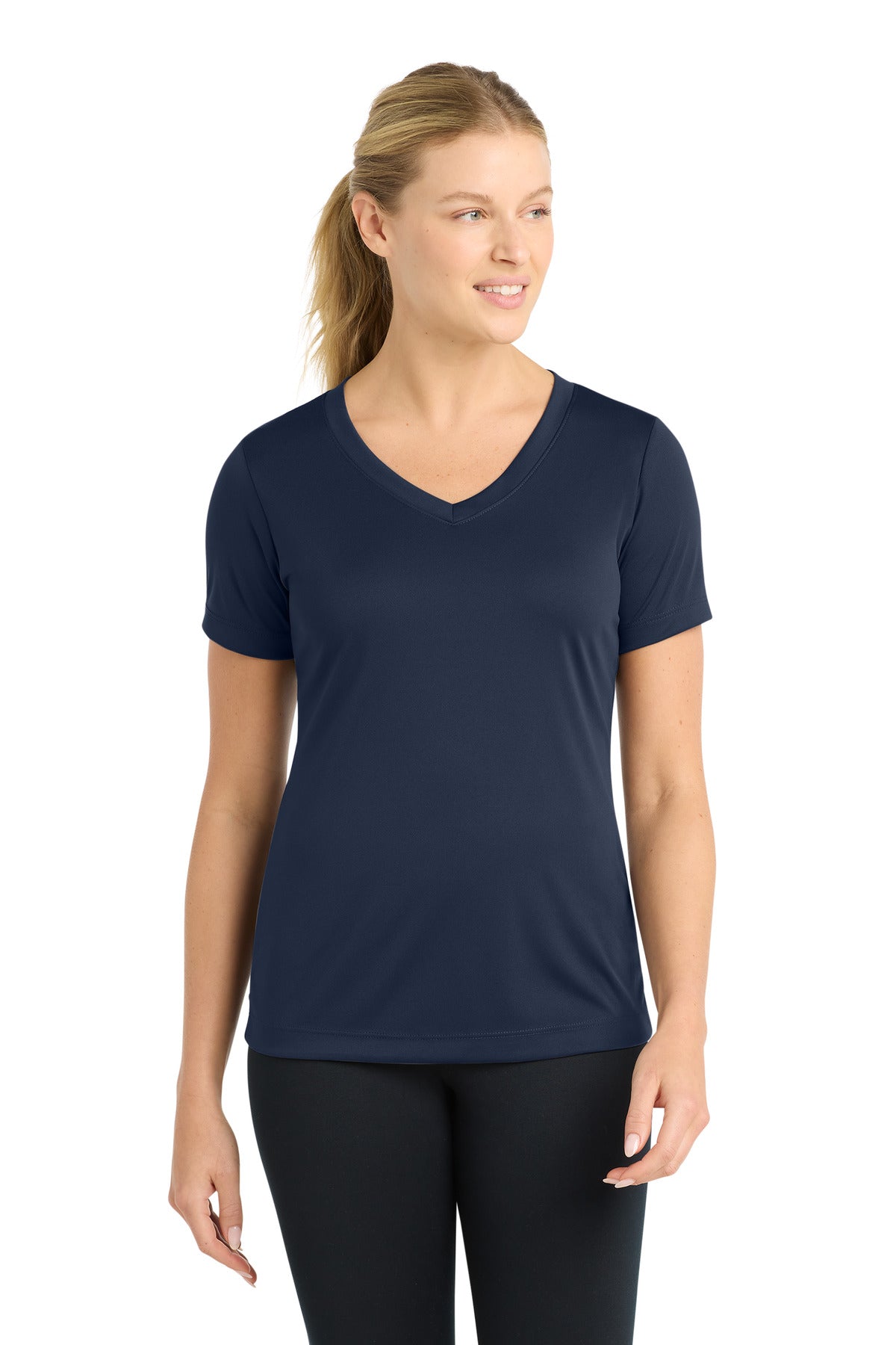Sport-Tek ®  Women's PosiCharge ®  Competitor™ V-Neck Tee. LST353 - Sport-Tek LST353