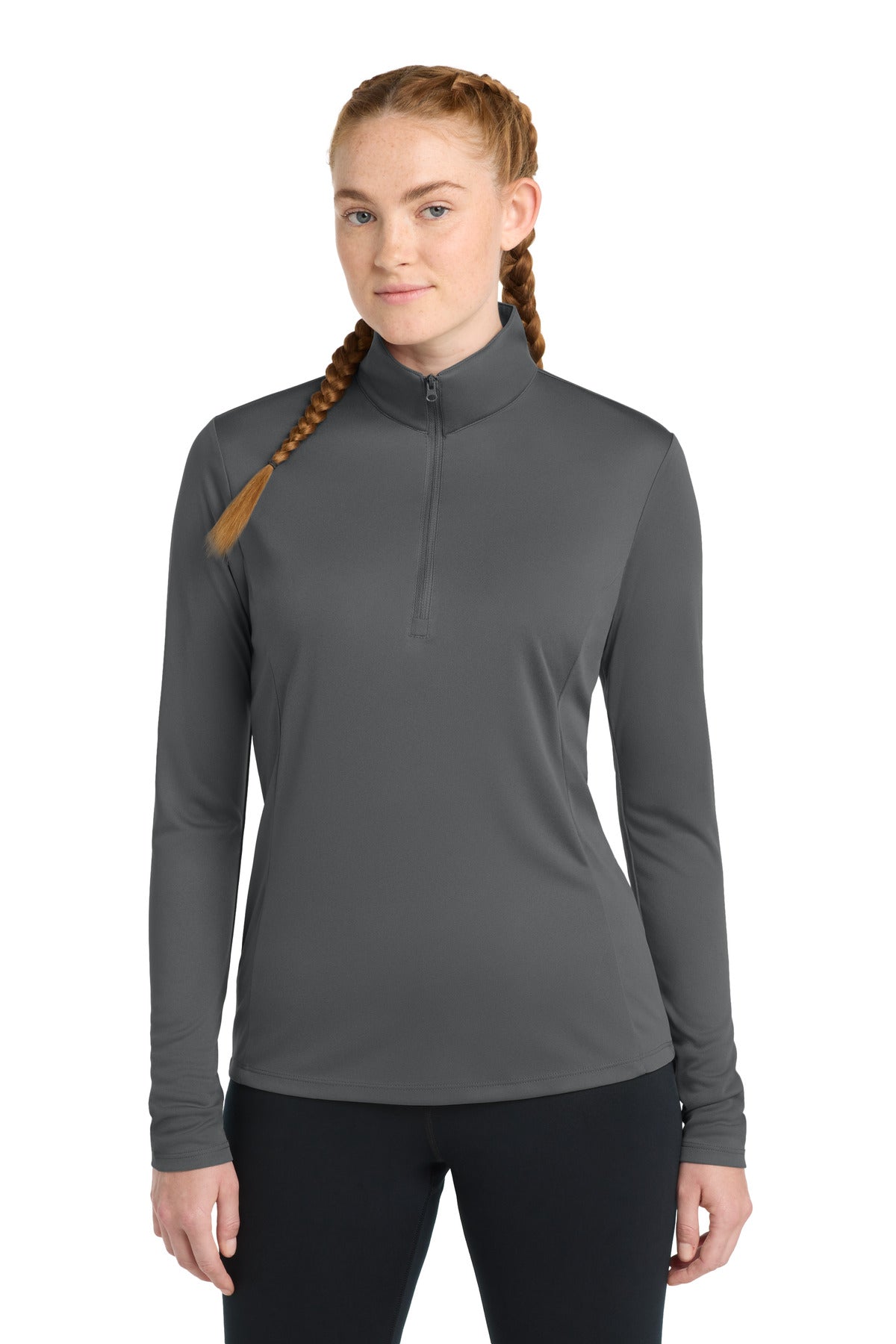 Sport-Tek LST357 Women's PosiCharge Competitor 1/4-Zip Pullover Wholesale Blank Activewear