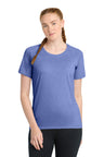 Sport-Tek LST400 Women's PosiCharge Tri-Blend Wicking Scoop Neck Raglan Tee