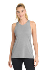 Sport-Tek  ®  Women's PosiCharge  ®  Tri-Blend Wicking Tank. LST402 - Sport-Tek LST402