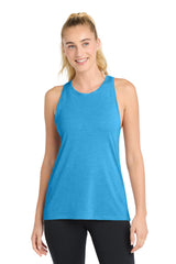 Sport-Tek LST402 Women's PosiCharge Tri-Blend Wicking Tank