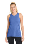 Sport-Tek  ®  Women's PosiCharge  ®  Tri-Blend Wicking Tank. LST402 - Sport-Tek LST402