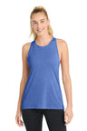 Sport-Tek LST402 Women's PosiCharge Tri-Blend Wicking Tank