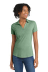 Sport-Tek  ®  Women's PosiCharge  ®  Tri-Blend Wicking Polo. LST405 - Sport-Tek LST405