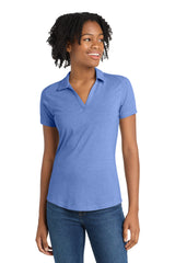 Sport-Tek LST405 Women's PosiCharge Tri-Blend Wicking Polo