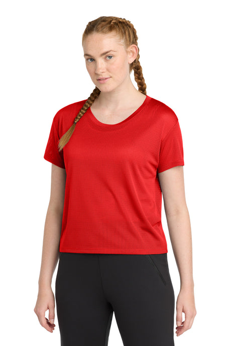 Sport-Tek  ®  Women's PosiCharge  ®  Draft Crop Tee. LST411 - Sport-Tek LST411