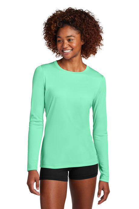 Sport-Tek LST420LS Women's Posi-UV Pro Long Sleeve Wholesale Performance Tees