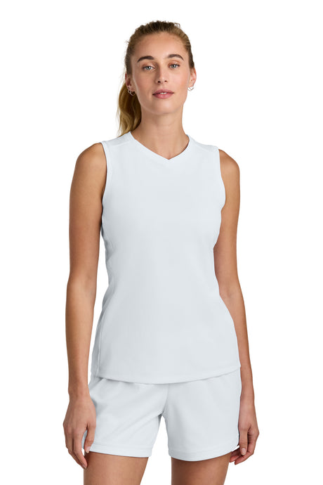 Sport-Tek LST441 Women's Club Sleeveless V-Neck