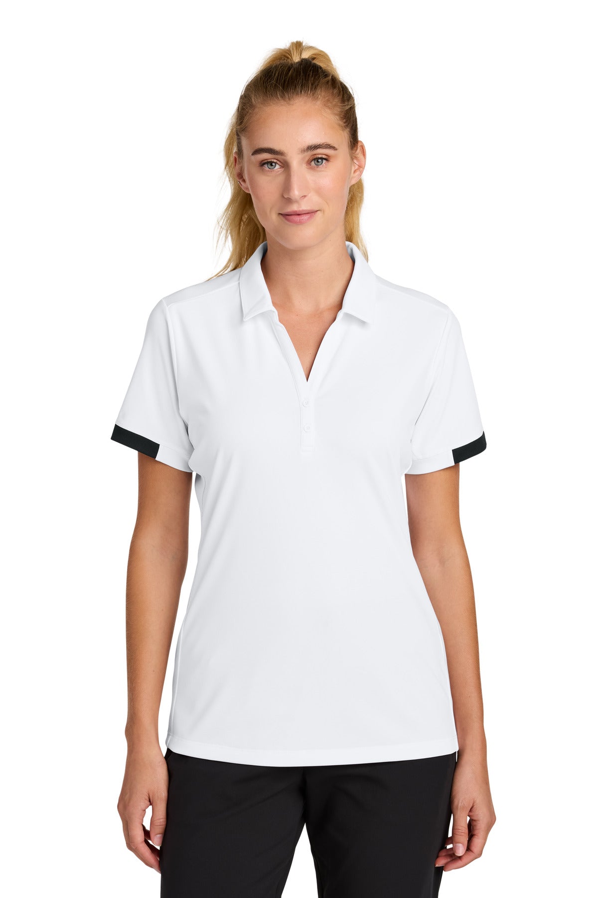 Sport-Tek ®  Women's Club Colorblock Polo LST444 - Sport-Tek LST444