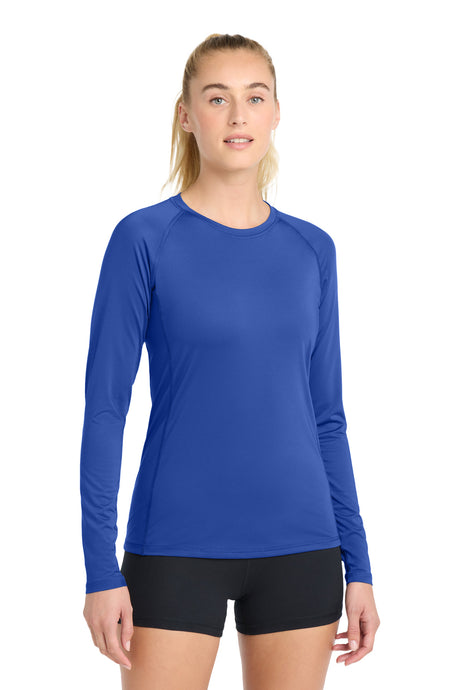 Sport-Tek LST470LS Women's Long Sleeve Rashguard Tee