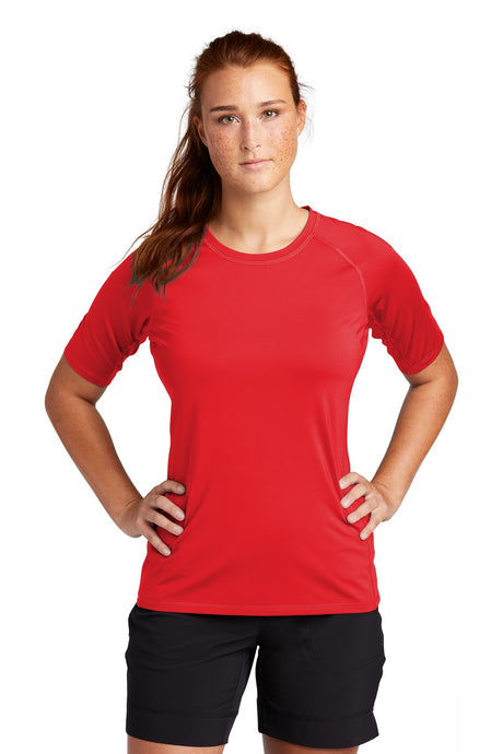Sport-Tek  ®  Women's Rashguard Tee. LST470 - Sport-Tek LST470