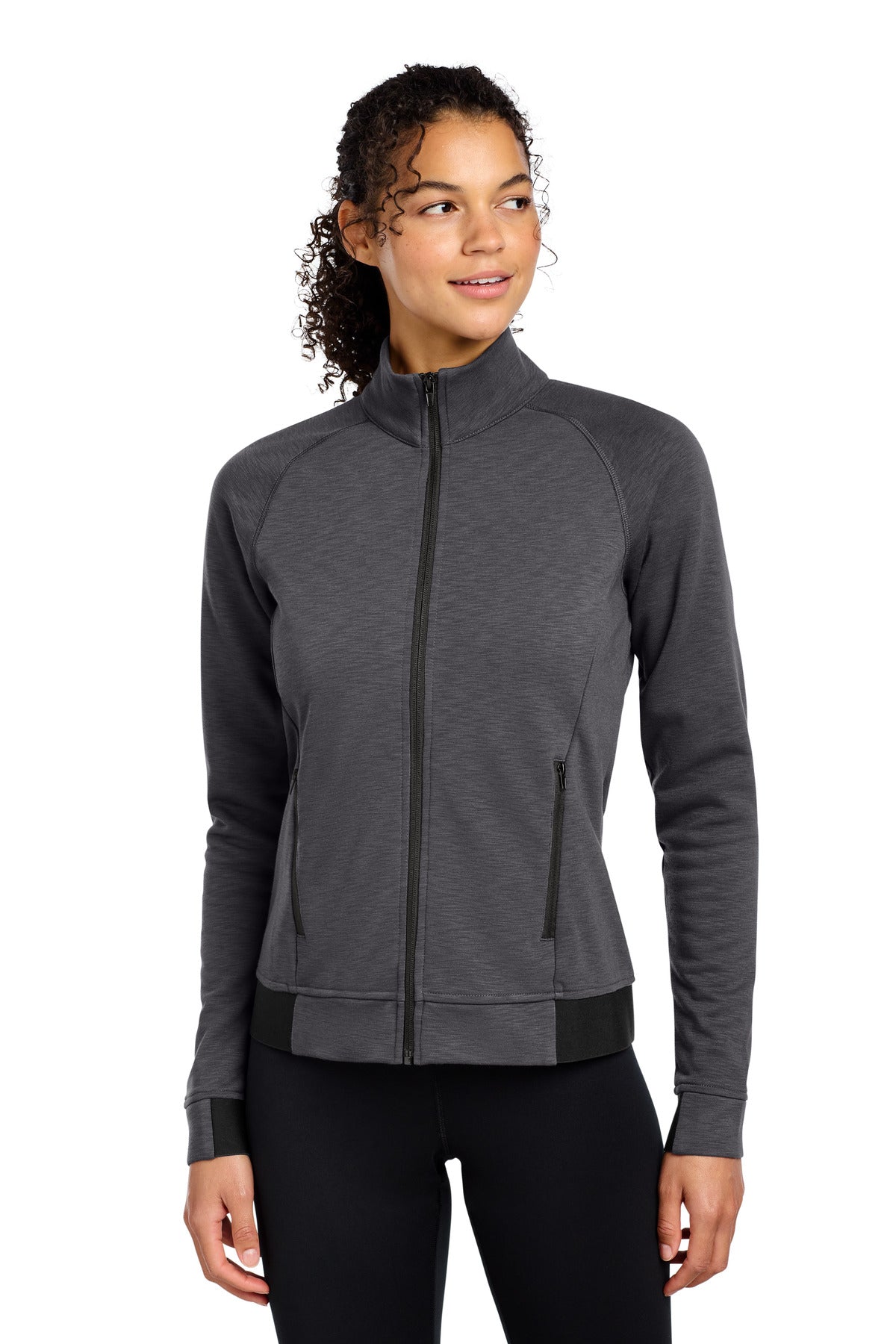 Sport-Tek LST570 Women's PosiCharge Strive Full-Zip