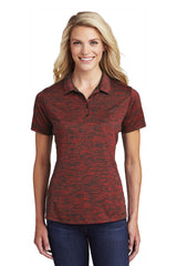 Sport-Tek  ®  Women's PosiCharge  ®  Electric Heather Polo. LST590 - Sport-Tek LST590