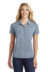 Sport-Tek  ®  Women's PosiCharge  ®  Electric Heather Polo. LST590 - Sport-Tek LST590