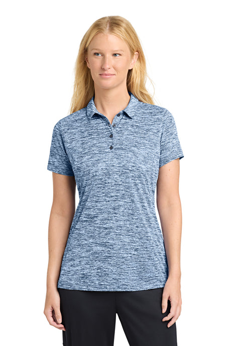 Sport-Tek LST590 Women's PosiCharge Electric Heather Polo