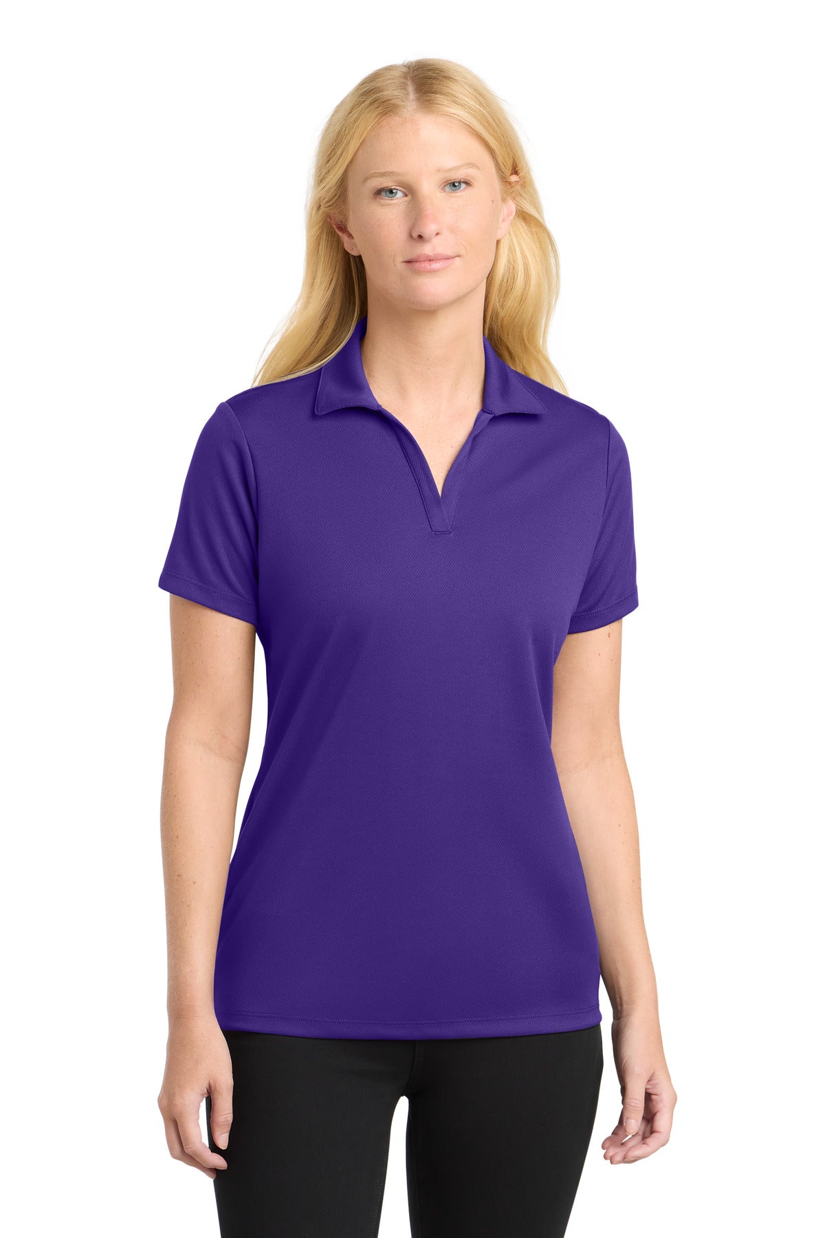 Sport-Tek ®  Women's PosiCharge ®  RacerMesh ®  Polo. LST640 - Sport-Tek LST640