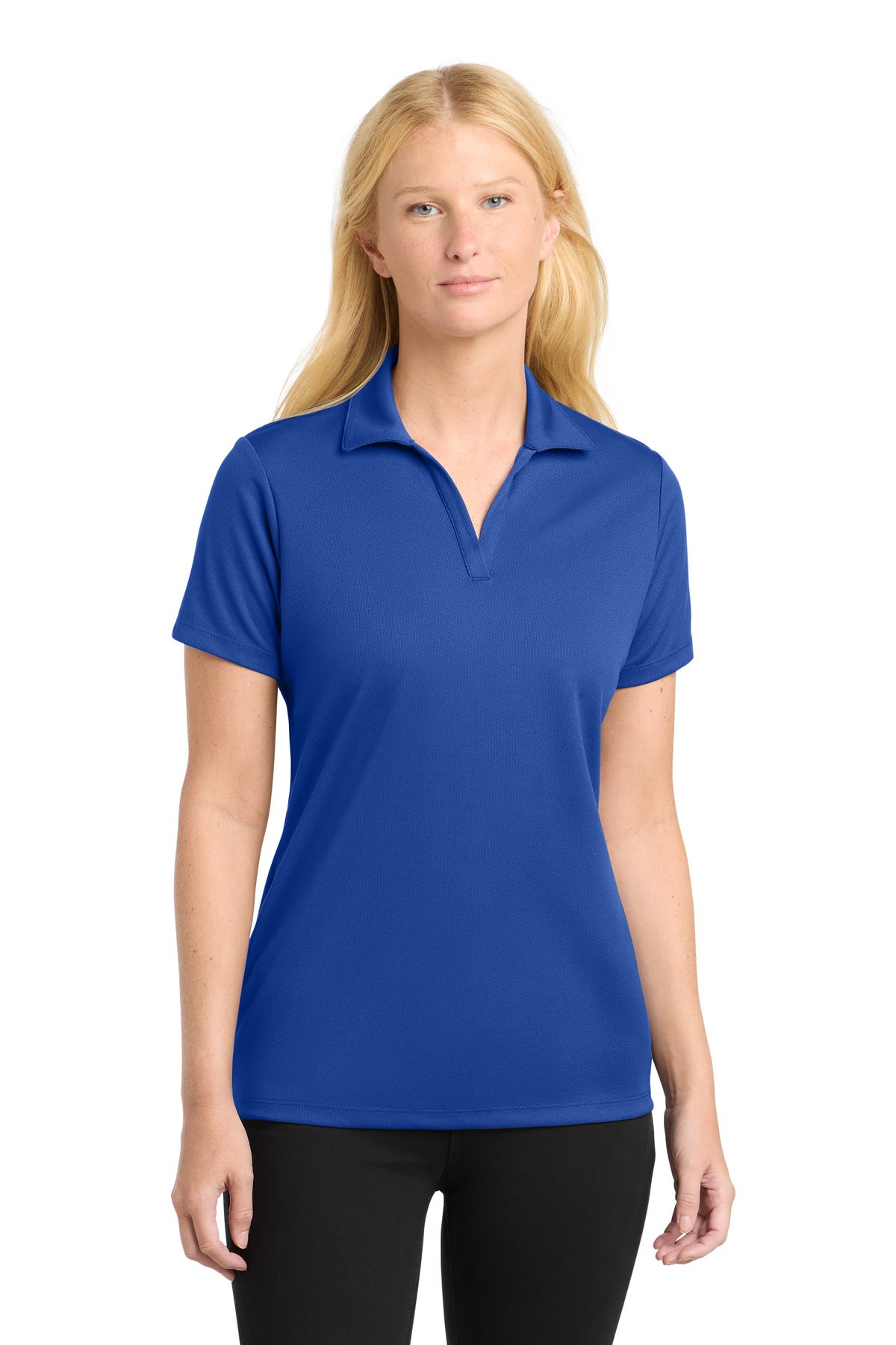 Sport-Tek LST640 Women's PosiCharge RacerMesh Polo Wholesale Blank Performance Polos