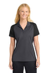 Sport-Tek ®  Women's Colorblock Micropique Sport-Wick ®  Polo. LST652 - Sport-Tek LST652