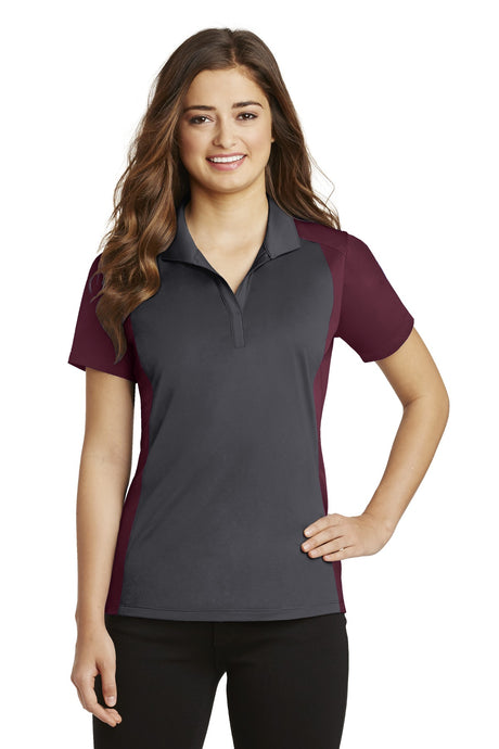 Sport-Tek ®  Women's Colorblock Micropique Sport-Wick ®  Polo. LST652 - Sport-Tek LST652