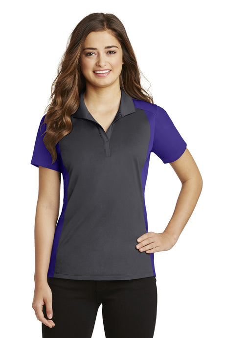 Sport-Tek ®  Women's Colorblock Micropique Sport-Wick ®  Polo. LST652 - Sport-Tek LST652