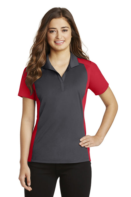Sport-Tek ®  Women's Colorblock Micropique Sport-Wick ®  Polo. LST652 - Sport-Tek LST652
