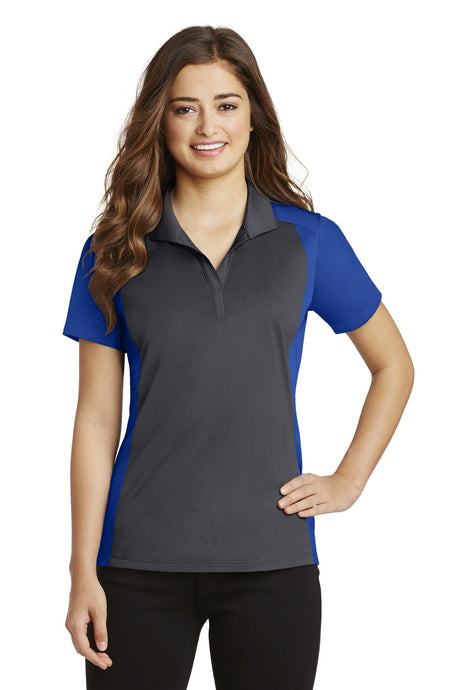 Sport-Tek ®  Women's Colorblock Micropique Sport-Wick ®  Polo. LST652 - Sport-Tek LST652