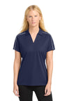 Sport-Tek ®  Women's Micropique Sport-Wick ®  Piped Polo. LST653 - Sport-Tek LST653