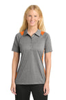 Sport-Tek ®  Women's Heather Colorblock Contender ™  Polo. LST665 - Sport-Tek LST665