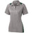 Ladies Heather Colorblock Contender Polo Women's DRI-EQUIP Vintage Heather/Forest Green X-Small