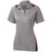 Ladies Heather Colorblock Contender Polo Women's DRI-EQUIP Vintage Heather/Maroon X-Small