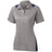 Ladies Heather Colorblock Contender Polo Women's DRI-EQUIP Vintage Heather/True Navy X-Small