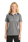 Sport-Tek ®  Women's Heather Colorblock Contender ™  Polo. LST665 - Sport-Tek LST665