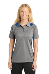 Sport-Tek ®  Women's Heather Colorblock Contender ™  Polo. LST665 - Sport-Tek LST665