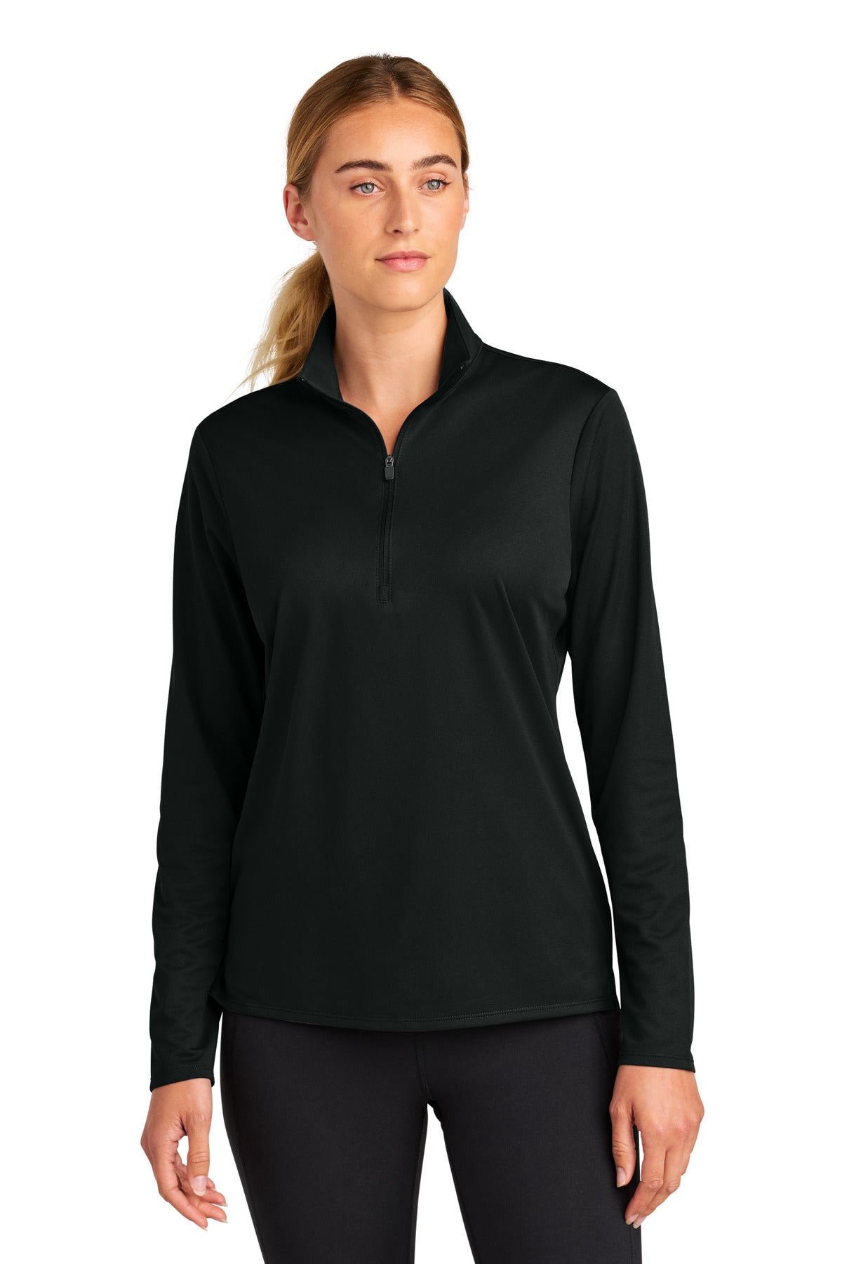 Sport-Tek ®  Women's Micropique Sport-Wick ®  1/4-Zip LST672 - Sport-Tek LST672