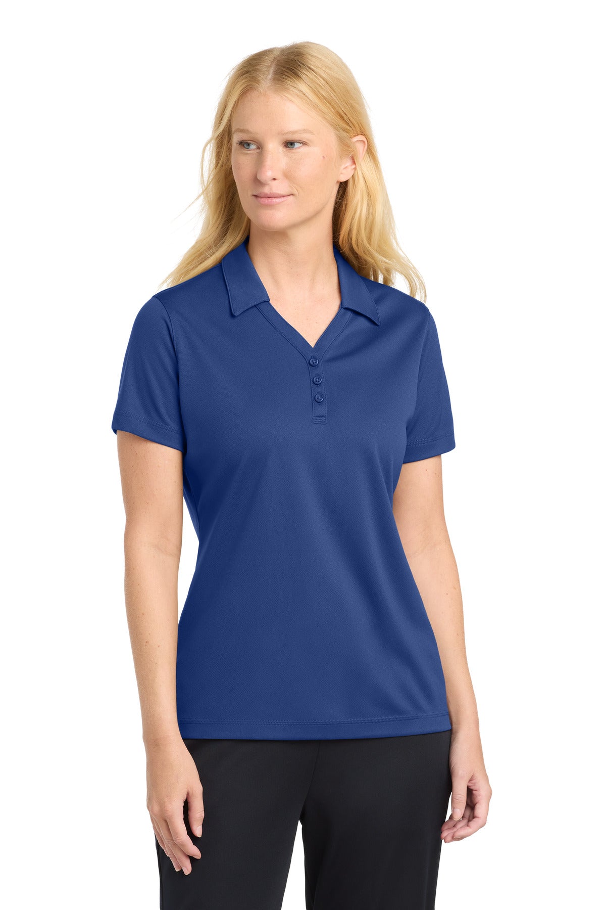 Sport-Tek ®  Women's PosiCharge ®  Micro-Mesh Polo. LST680 - Sport-Tek LST680