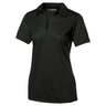 Ladies Active Textured Polo Women's DRI-EQUIP Black X-Small