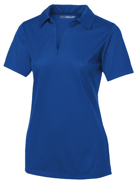 Ladies Active Textured Polo Women's DRI-EQUIP True Royal X-Small