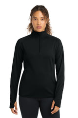Sport-Tek ®  Women's Sport-Wick ®  Stretch 1/4-Zip Pullover. LST850 - Sport-Tek LST850