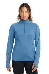 Sport-Tek LST850 Women's Sport-Wick Stretch 1/4-Zip Pullover