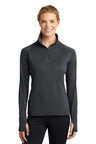 Sport-Tek ®  Women's Sport-Wick ®  Stretch 1/4-Zip Pullover. LST850 - Sport-Tek LST850