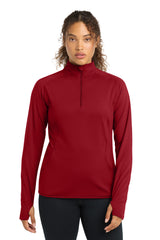 Sport-Tek ®  Women's Sport-Wick ®  Stretch 1/4-Zip Pullover. LST850 - Sport-Tek LST850