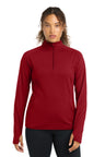 Sport-Tek LST850 Women's Sport-Wick Stretch 1/4-Zip Pullover