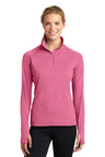 Sport-Tek ®  Women's Sport-Wick ®  Stretch 1/4-Zip Pullover. LST850 - Sport-Tek LST850