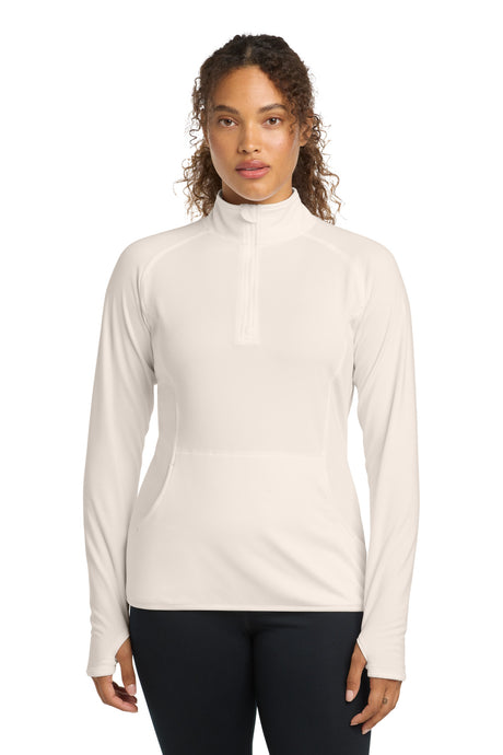 Sport-Tek LST850 Women's Sport-Wick Stretch 1/4-Zip Pullover