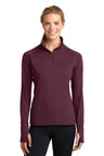 Sport-Tek ®  Women's Sport-Wick ®  Stretch 1/4-Zip Pullover. LST850 - Sport-Tek LST850