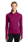 Sport-Tek ®  Women's Sport-Wick ®  Stretch 1/4-Zip Pullover. LST850 - Sport-Tek LST850