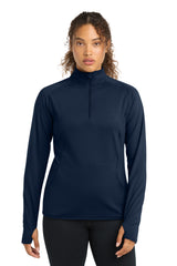 Sport-Tek ®  Women's Sport-Wick ®  Stretch 1/4-Zip Pullover. LST850 - Sport-Tek LST850