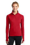 Sport-Tek ®  Women's Sport-Wick ®  Stretch 1/4-Zip Pullover. LST850 - Sport-Tek LST850